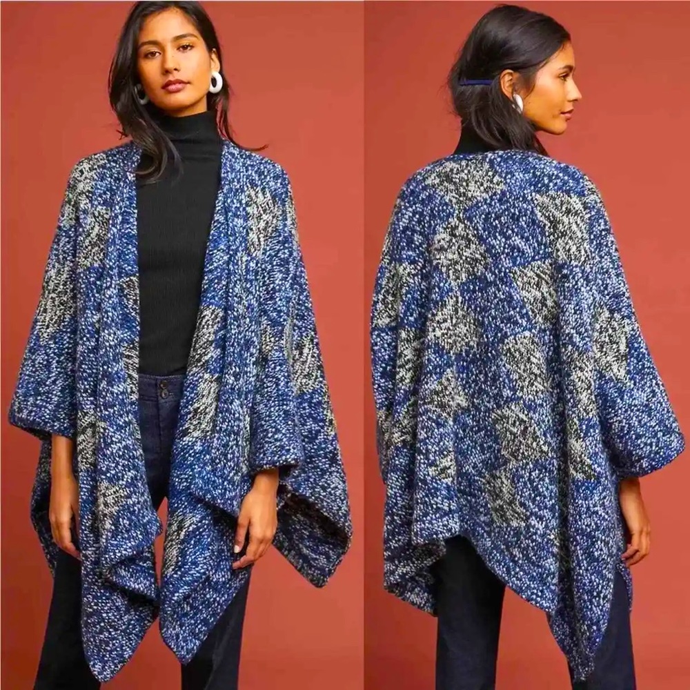 Elk Anthropologie Poncho
